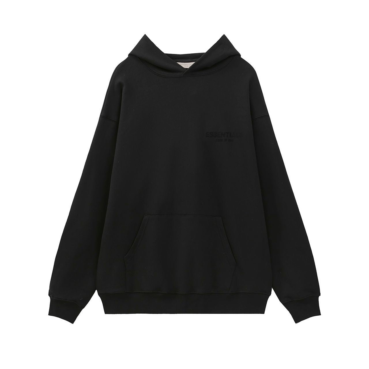 FFOG Double-Line ESSENTIALS Small Letter Printed Casual Loose-Fitting Circular Knit Pullover Sweater Set