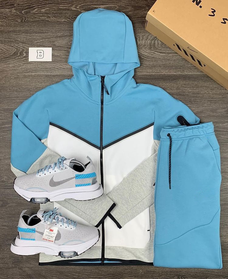 Spring and Autumn Hooded Suits Men's and Women's NK Sports Leisure Suit Sports Fashionable Jacket Trousers Fashion Brand Clothes