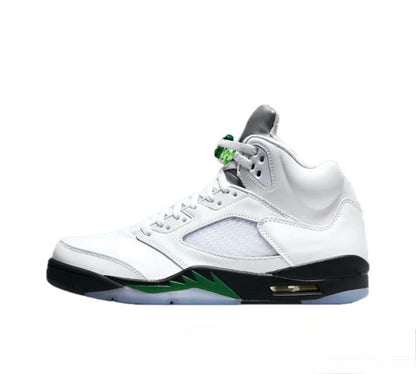 GMabcd-AJ5 High High-Top Basketball Shoes Buckle Broken Rukawa Kaede White Cement Ice Blue Low-Top Cushion Men and Women Sneakers