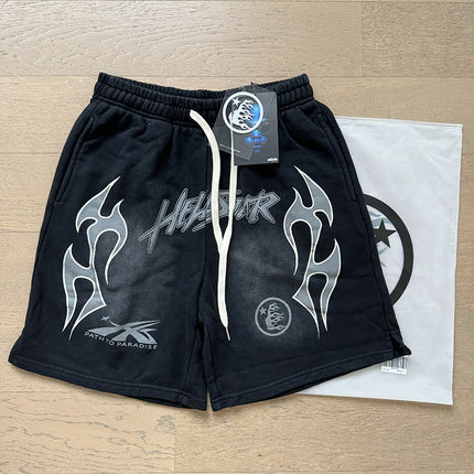 Washed Vintage Casual Shorts 2024 Summer New European and American Trendy Brand Five-Point Shorts