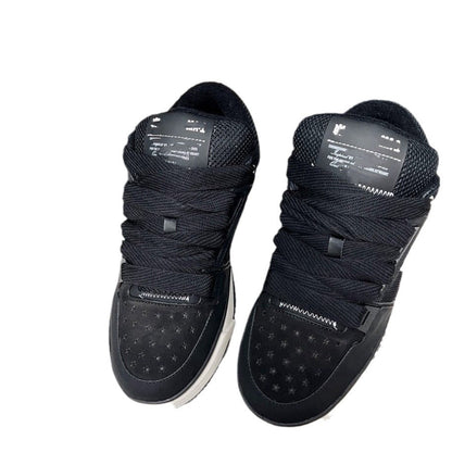 GMArim* Spring Summer New Bread Shoes Dad Shoes Couple Sports Casual Shoes Low-top Thick-soled Sneakers Unisex Trendy Shoes
