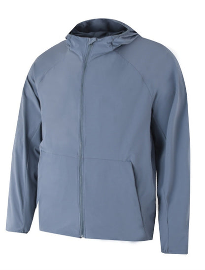 Pace Breaker Men's Summer Skin Jacket Lightweight Men's Outdoor Sun Protection Hooded Windbreaker
