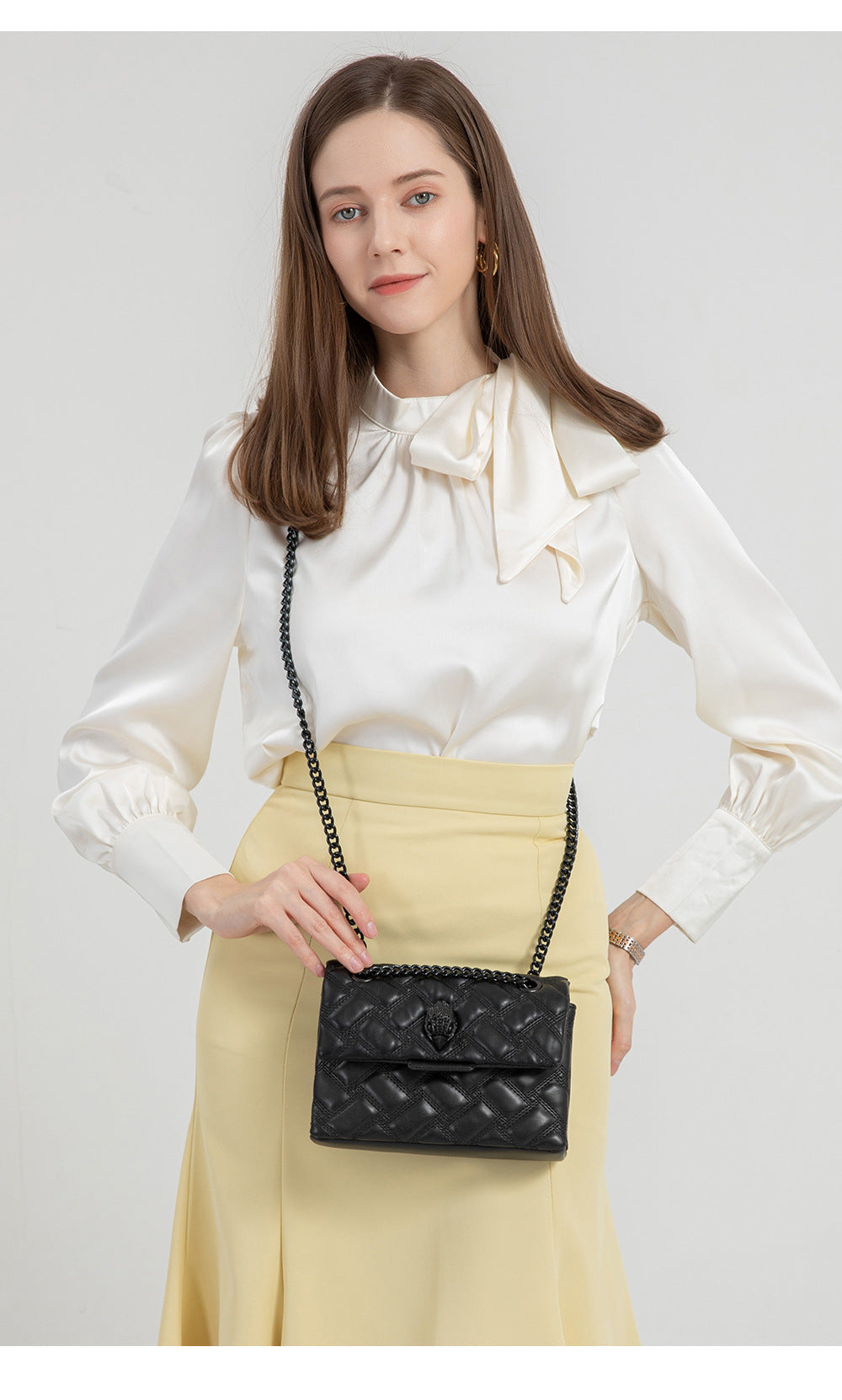 Eagle-head women's shoulder bag chain crossbody small bag