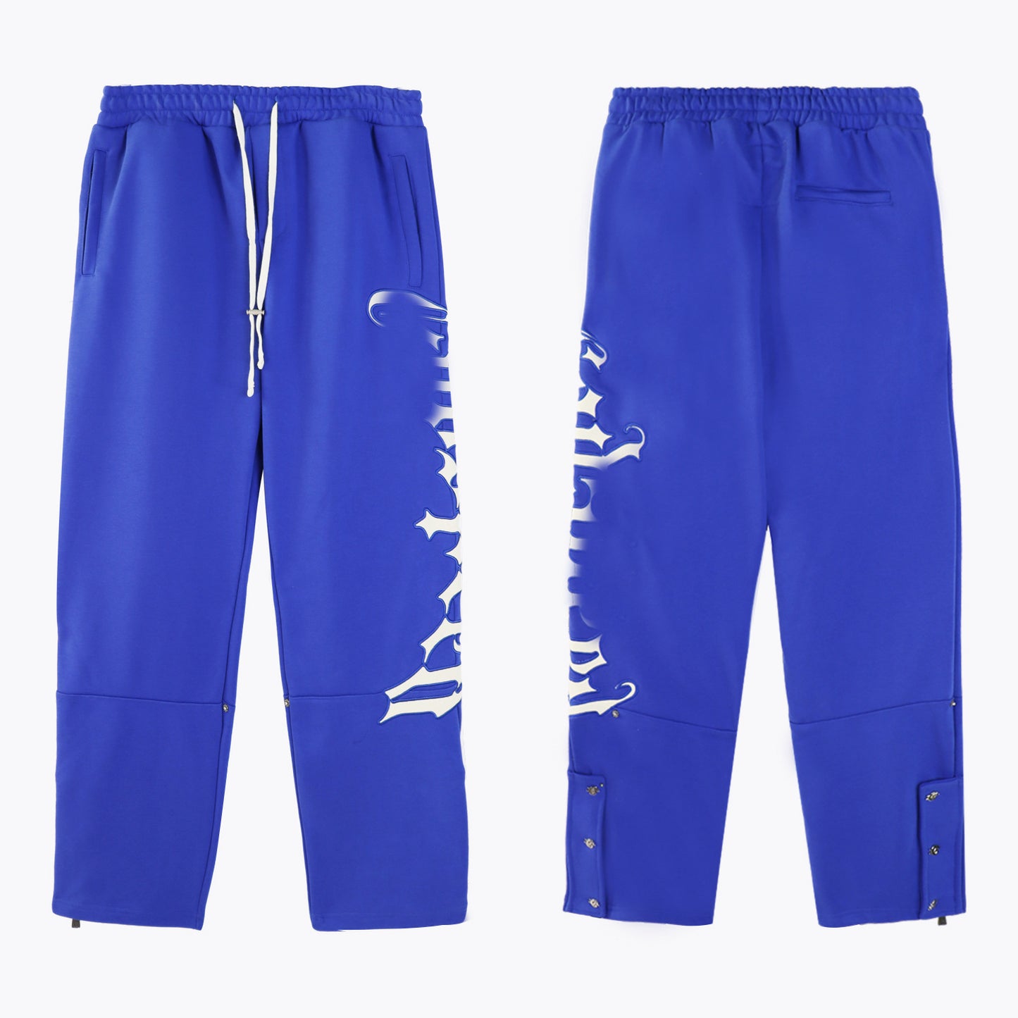 GMabcd Casual Set God-peed Patch Letter Cardigan Hoodie High Street Men's Casual Sweatshirt Sweatpants