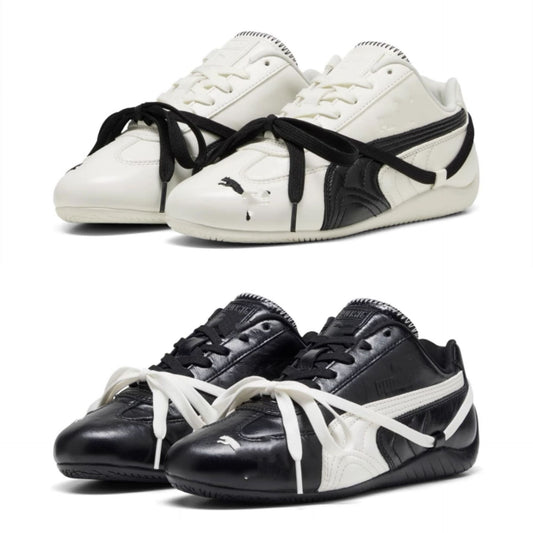 GM-PM Racing De Training Shoes Speedcat New Rose Collaboration Low-top Double Shoelaces Unisex Casual Sneakers