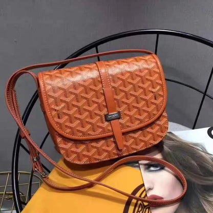 Gay** Messenger Bag Unisex Saddle Bag Dog Tooth Elegant Print Underarm Shoulder Crossbody Bag Trendy
