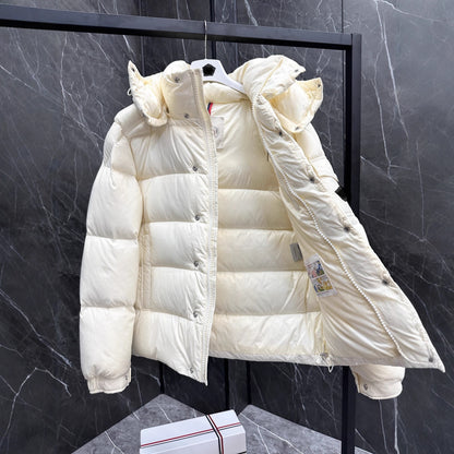 2026 Autumn and Winter New Mon Maya 70 Th Anniversary High-End Short down Jacket Temperament