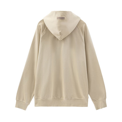 2025 New FOG 1977 Flocked Print Digital High Street European and American Style Sweatshirt Loose Casual Pants Unisex Set