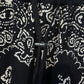 Hooded Sweatshirt Cashew Hoodie Floral Loose Pants Unisex Retro Sports Set Casual Pants Trend