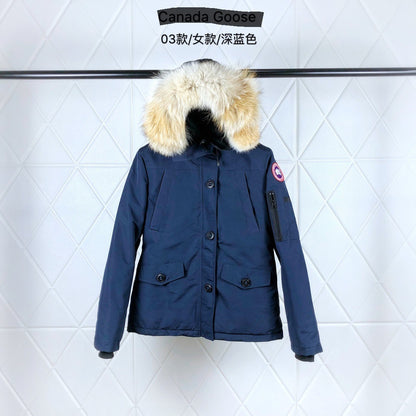 Hot-Selling Big Goose Duck Down 03 Style Flight Jacket White Duck Down Parka Coat Putian High Version 2026 Autumn Winter