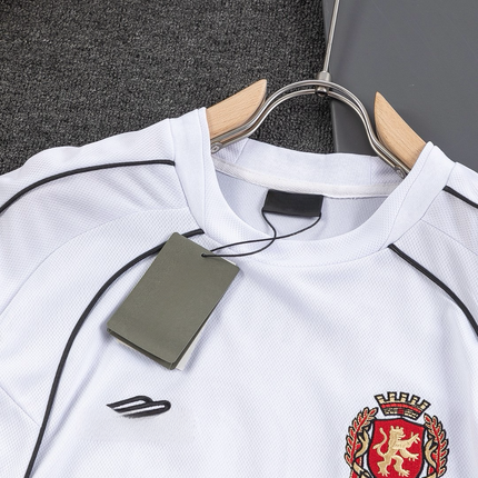 Must-have for couples! Manchester United collaboration crewneck short-sleeved T-shirt, 100% pure cotton, fashionable and versatile, suitable for all types of people.