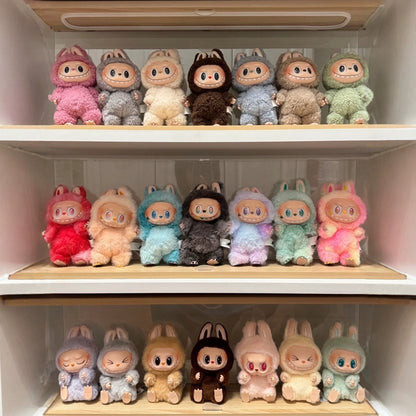 GmLa-bu～bu 3.0 New Version of Blister Plastic Plush Handheld Figure Blind Box Trendy Toy for Kids from Pop Mart