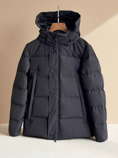 GMabce-New 29 style Big Goose 2048 Parka Coat, Unisex Style with Detachable Hood, Extreme Cold Protection Comparable to Rolls-Royce Grade, Fur-Free Hooded Down Jacket Wyndham Jacket Thickened