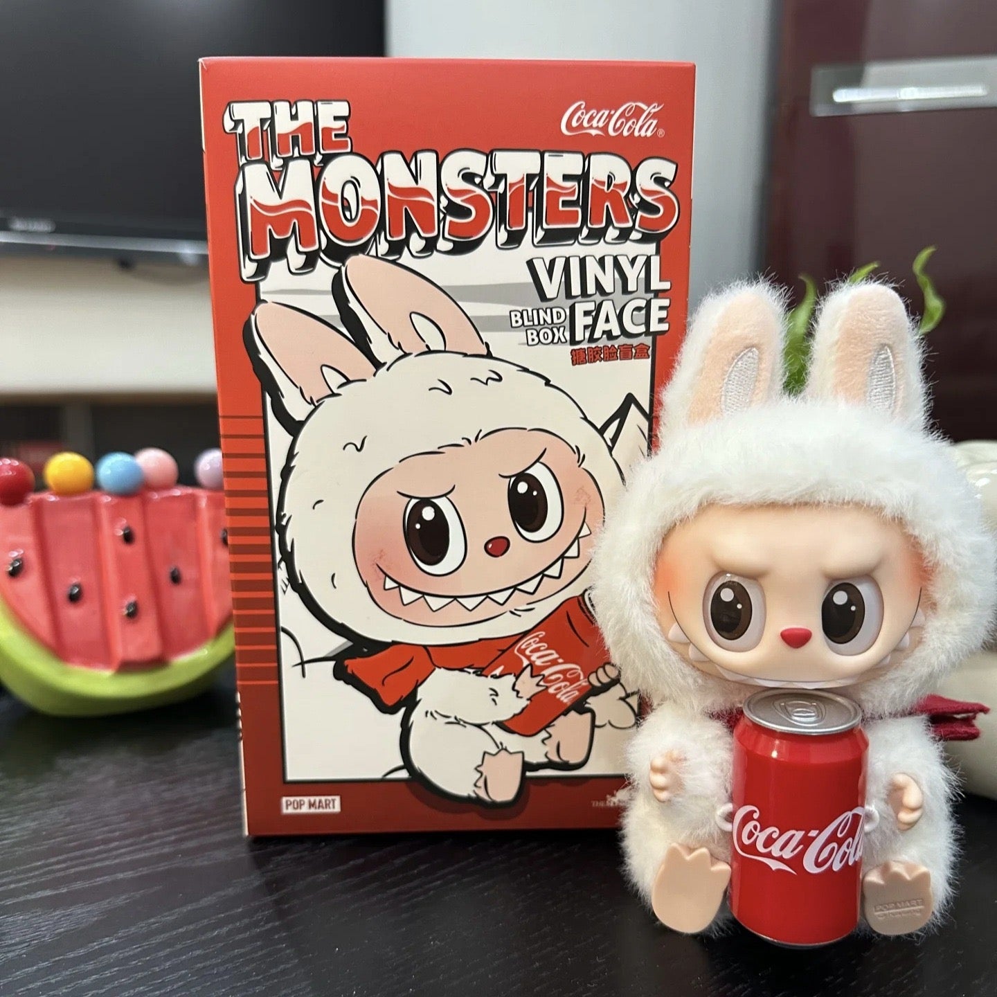 GmLa-bu～bu 3.0 New Version of Blister Plastic Plush Handheld Figure Blind Box Trendy Toy for Kids from Pop Mart