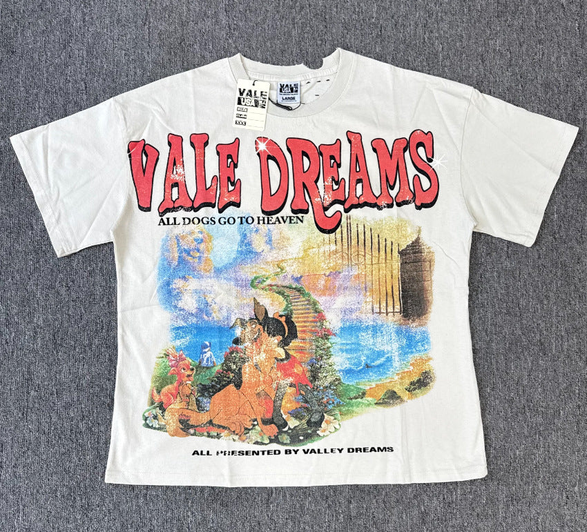 HD_ORIGINAL_20260813::#V23 | Washed vintage graphic T-shirt