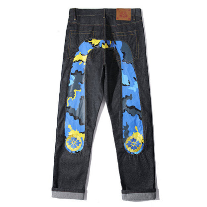 GMABCD Unisex Graphic Denim Jeans – Casual Streetwear Pants Collection