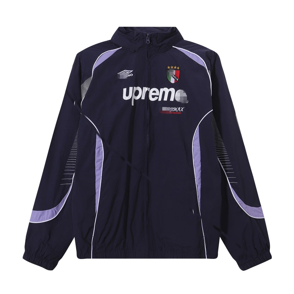 Supreme Ducati Collaboration Racing Style Windbreaker Jacket for Men