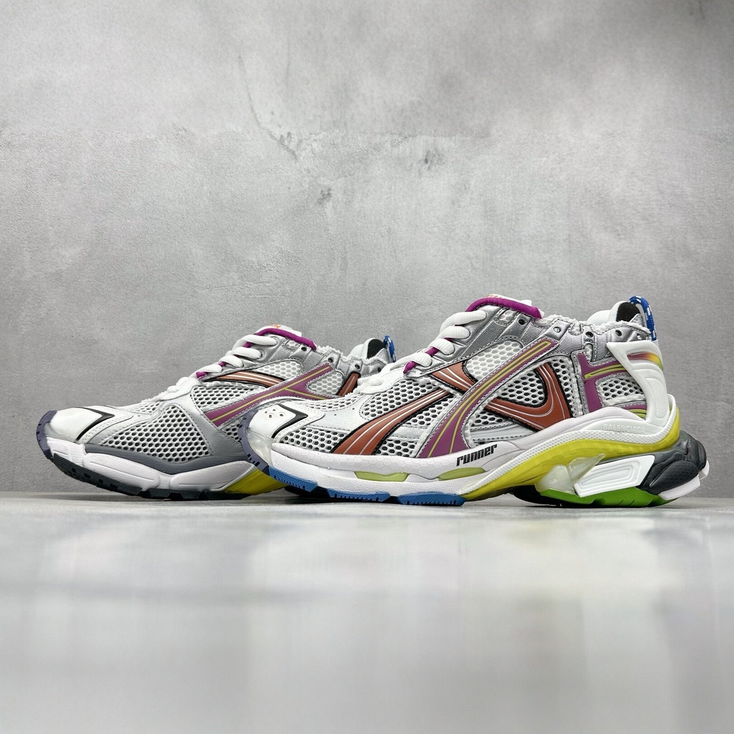 Paris 7.5 chunky mesh sneakers gallery 4