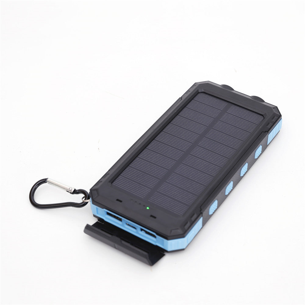 Waterproof Solar Mobile Power Supply 20000MAh Compass Mobile Phone Solar Charging Unit