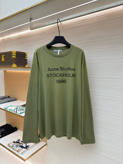 VARIANT_IMAGE::AC10 Olive Green | Vintage graphic long-sleeve T-shirt