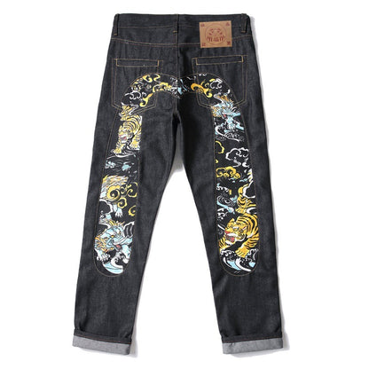 GMABCD Unisex Graphic Denim Jeans – Casual Streetwear Pants Collection