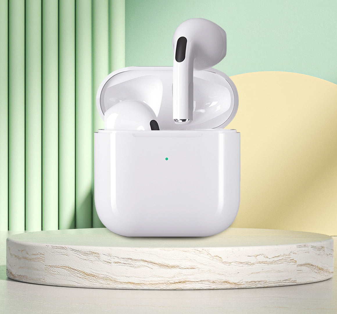 GMABCD True Wireless In-Ear Headphones,  Bluetooth Earbuds with HD Mic, Wireless Earphones in Ear with USB A Charging Case