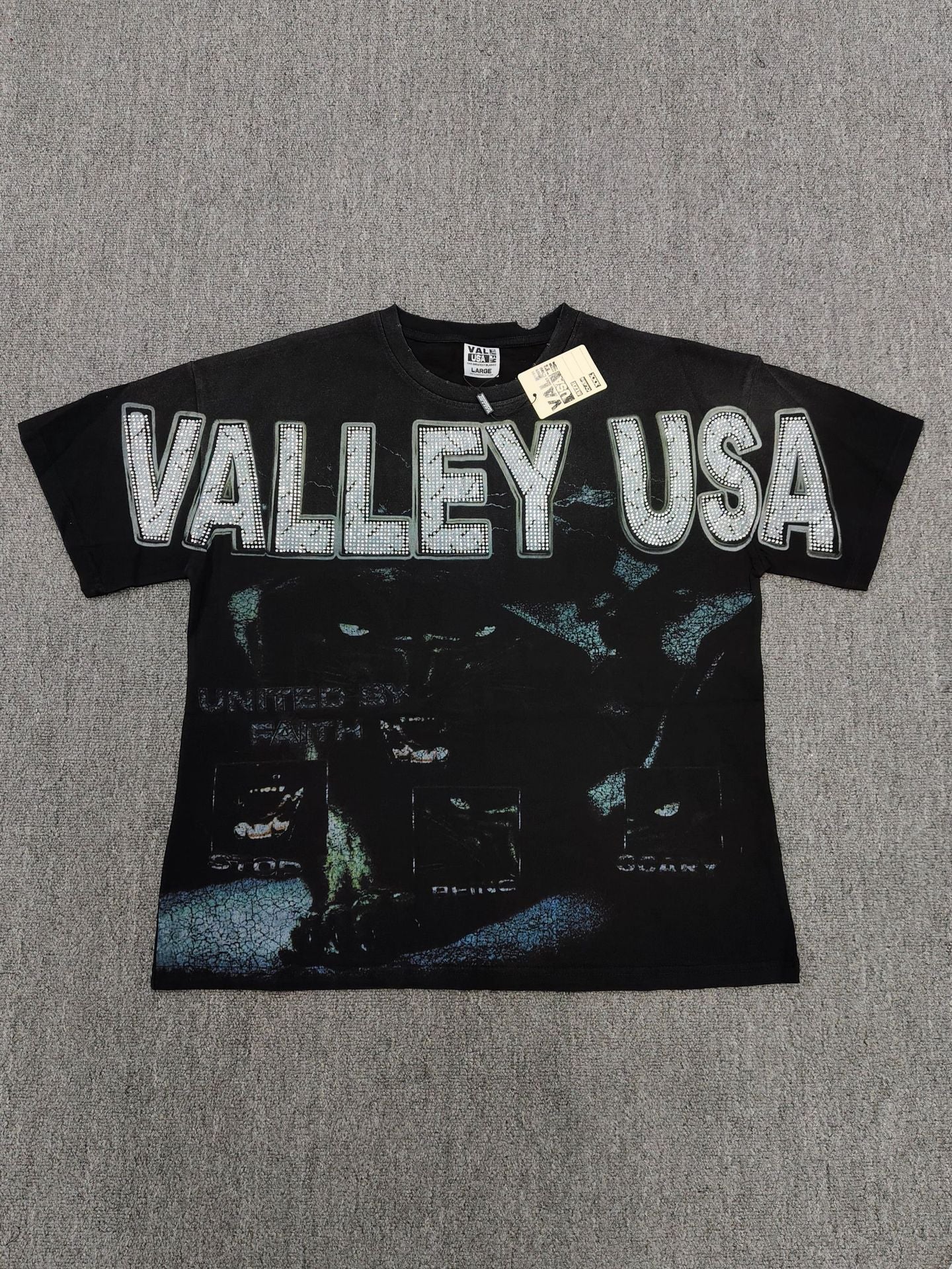 HD_ORIGINAL_20260813::#V119 | Washed vintage graphic T-shirt