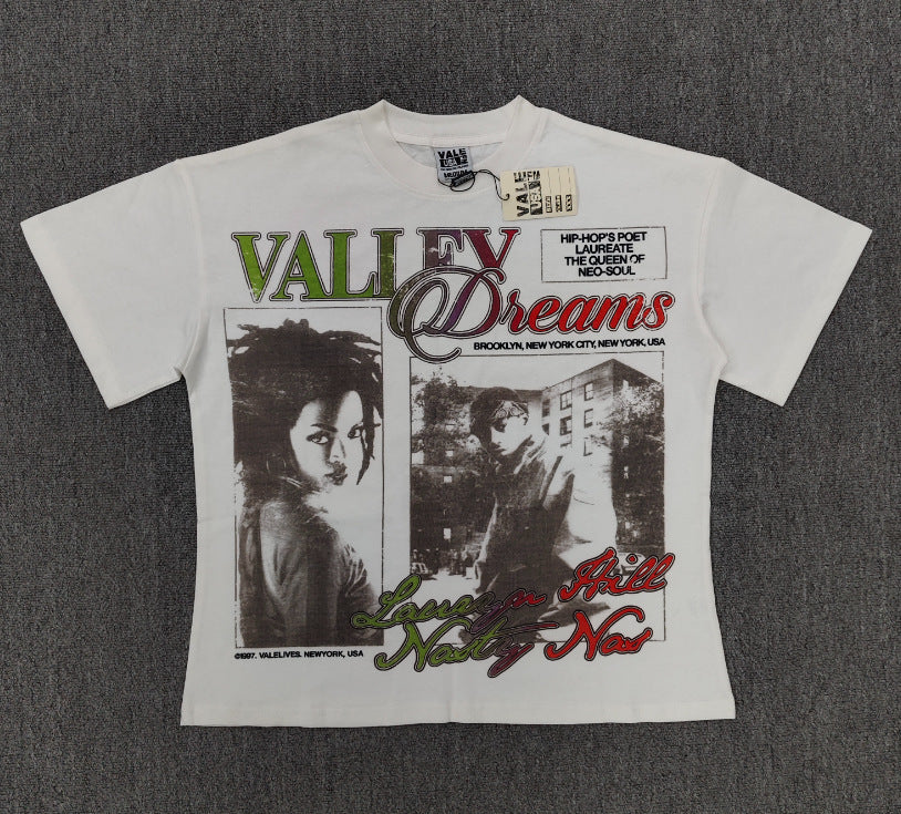 HD_ORIGINAL_20260813::#V75 | Washed vintage graphic T-shirt