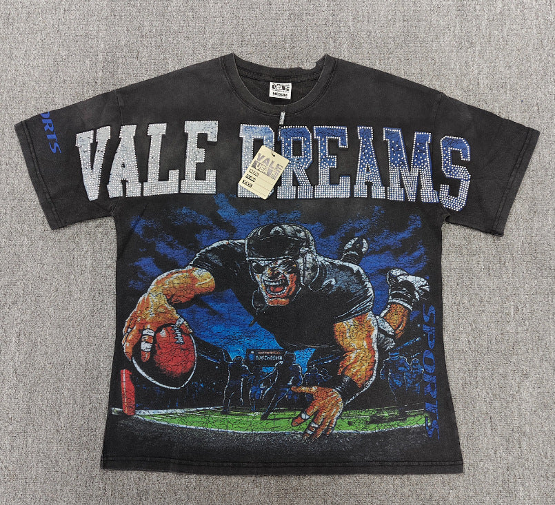 HD_ORIGINAL_20260813::#V28 | Washed vintage graphic T-shirt