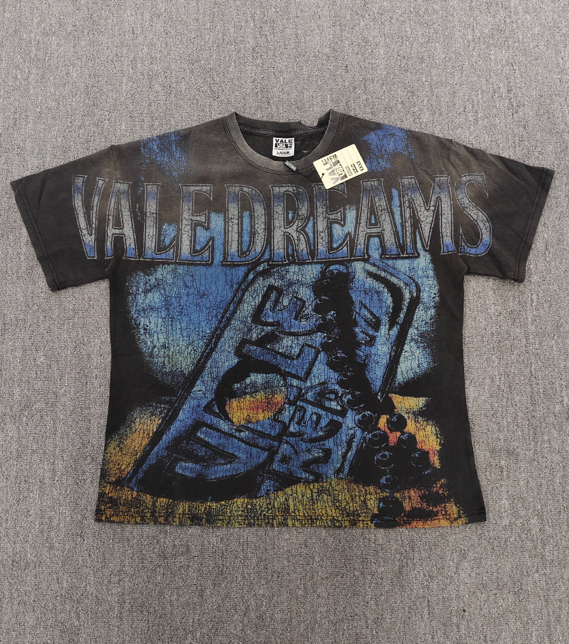 HD_ORIGINAL_20260813::#V41 | Washed vintage graphic T-shirt