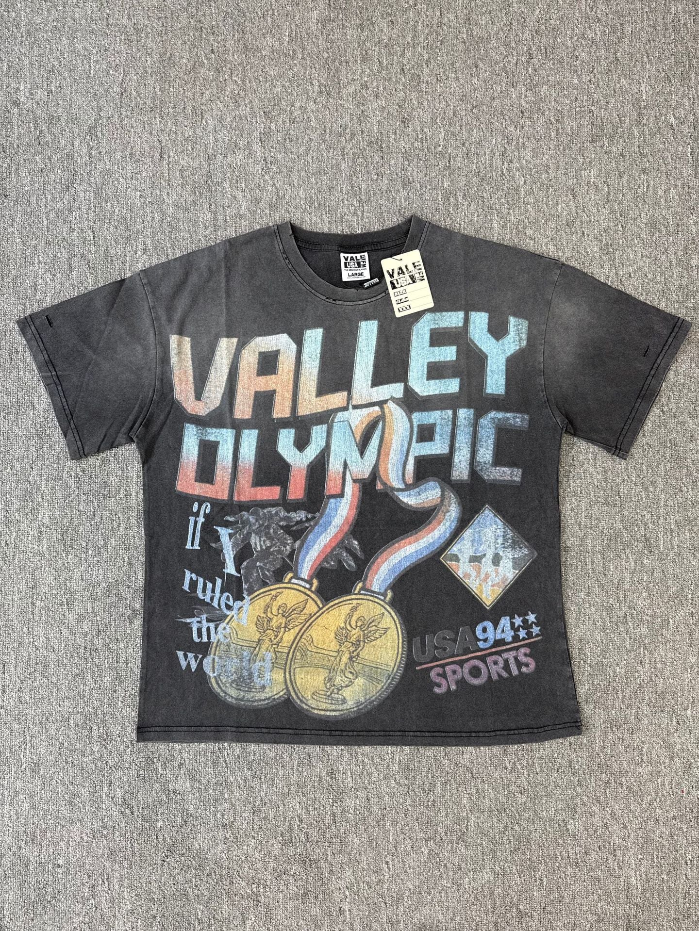 HD_ORIGINAL_20260813::V117 | Washed vintage graphic T-shirt