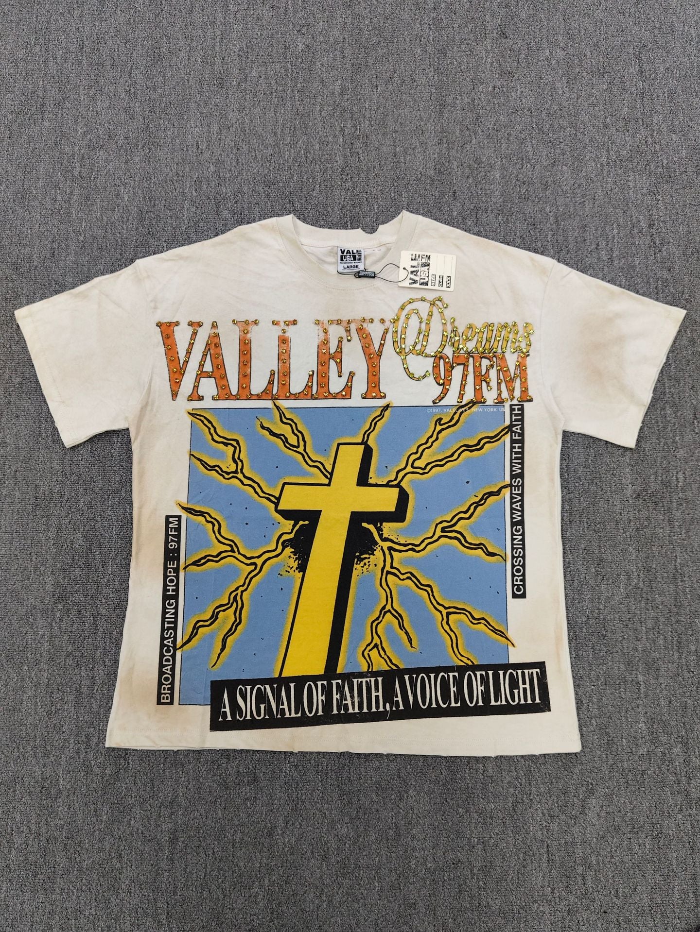 HD_ORIGINAL_20260813::#V124 | Washed vintage graphic T-shirt