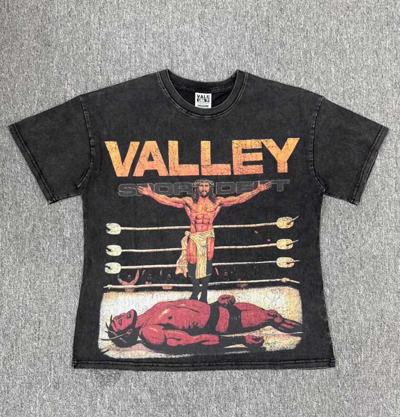 HD_ORIGINAL_20260813::#V25 | Washed vintage graphic T-shirt