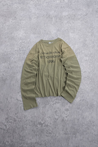 VARIANT_IMAGE::8001 Green | Vintage graphic long-sleeve T-shirt