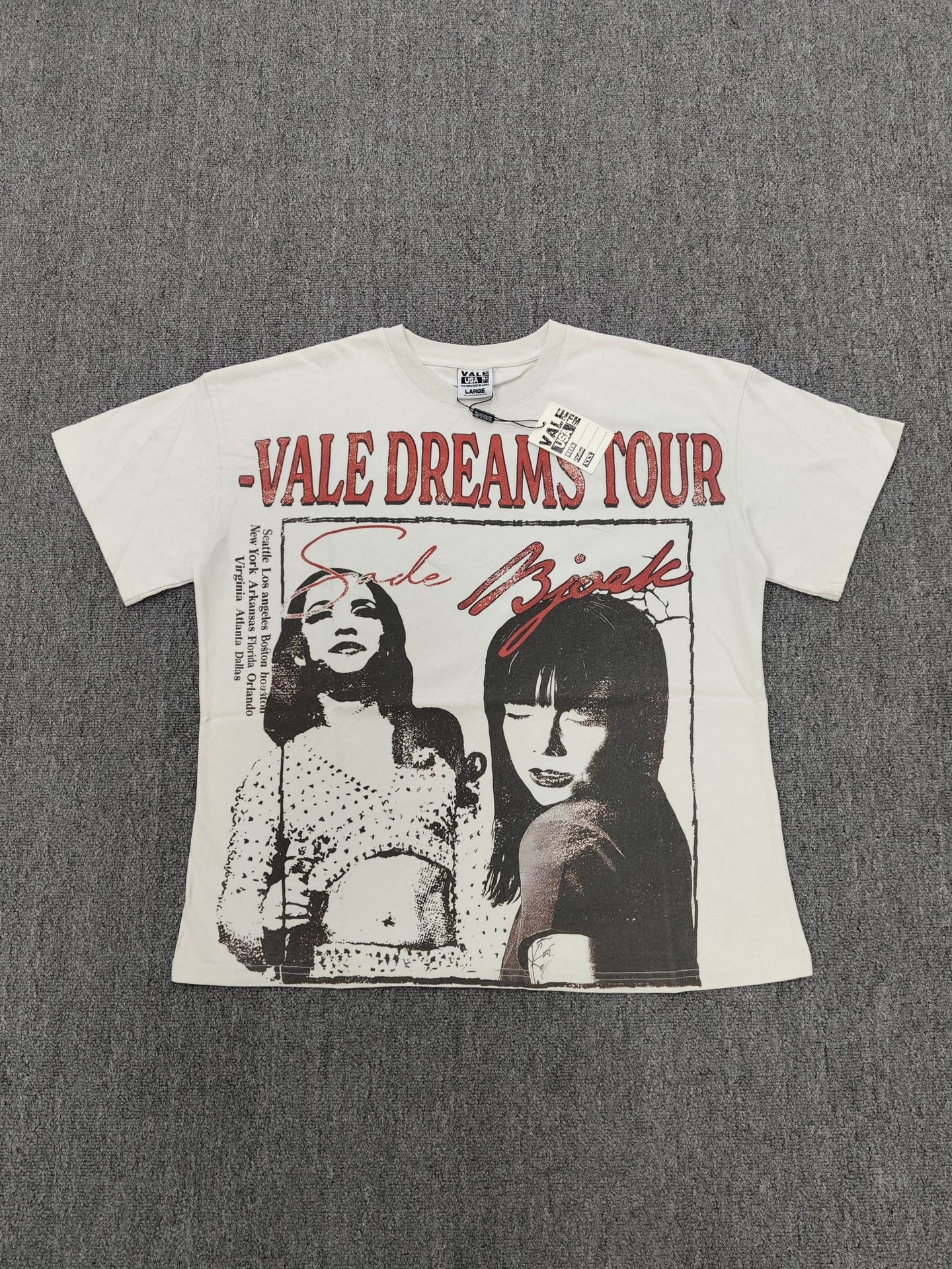 HD_ORIGINAL_20260813::#V111 | Washed vintage graphic T-shirt