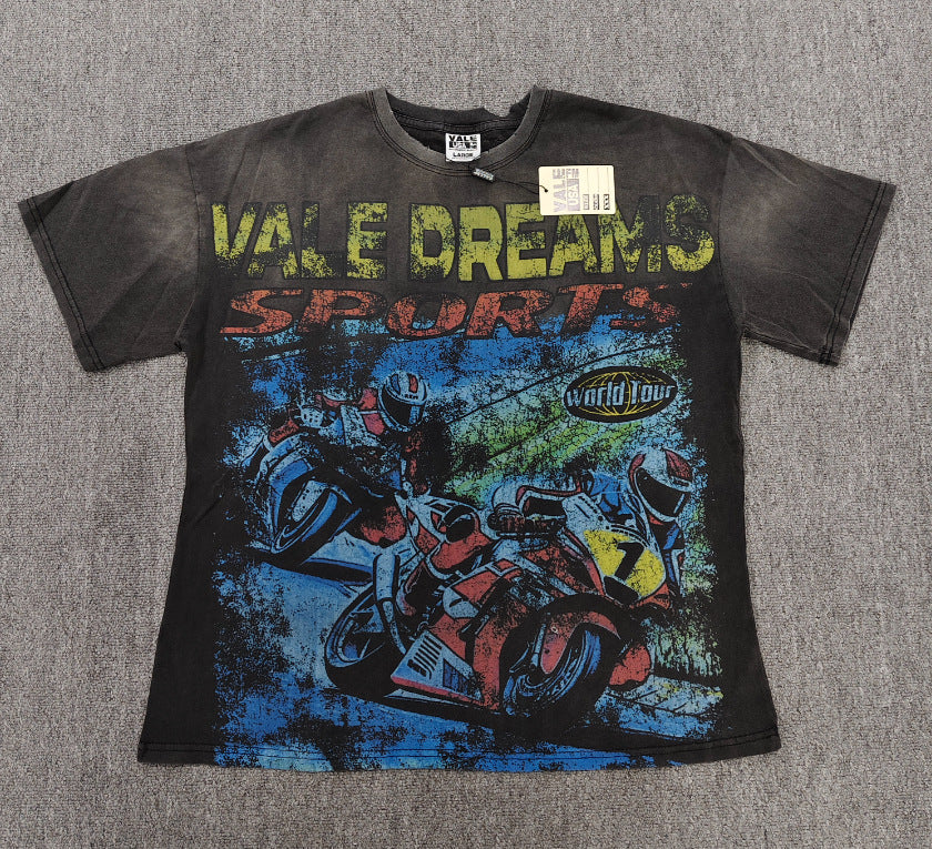 HD_ORIGINAL_20260813::#V17 | Washed vintage graphic T-shirt