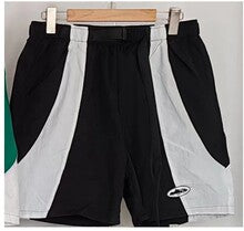 VARIANT_IMAGE::8166 Black | Alcatraz graphic cotton Bermuda shorts