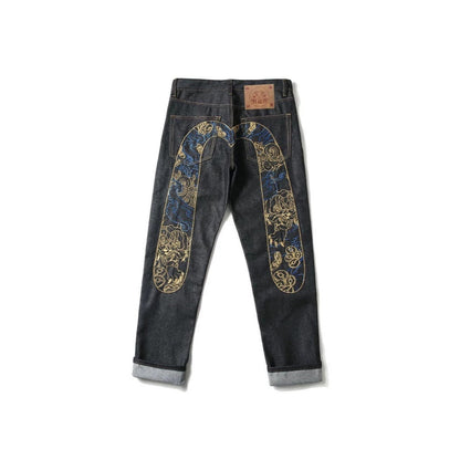 GMABCD Unisex Graphic Denim Jeans – Casual Streetwear Pants Collection