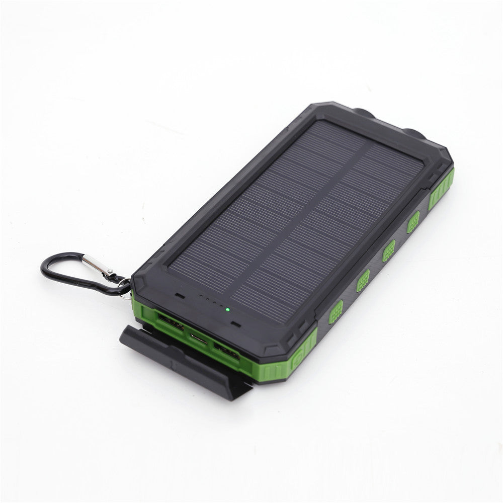 Waterproof Solar Mobile Power Supply 20000MAh Compass Mobile Phone Solar Charging Unit