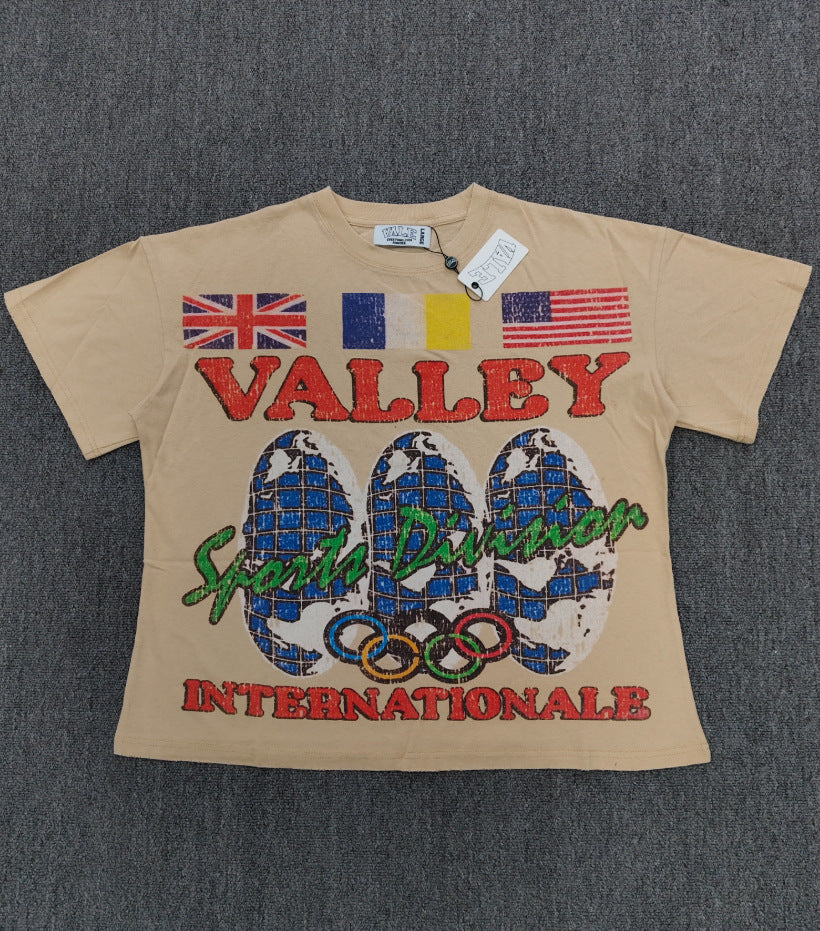 HD_ORIGINAL_20260813::#V108 | Washed vintage graphic T-shirt