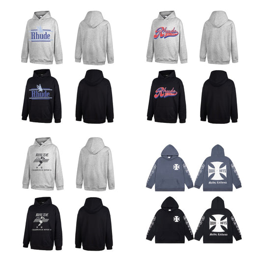 GMABCD Unisex Embroidered and Printed Graphic Hoodie – Casual Pullover