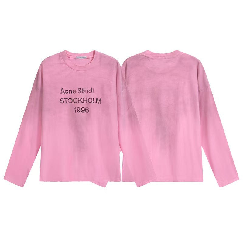 VARIANT_IMAGE::3286 Pink | Vintage graphic long-sleeve T-shirt
