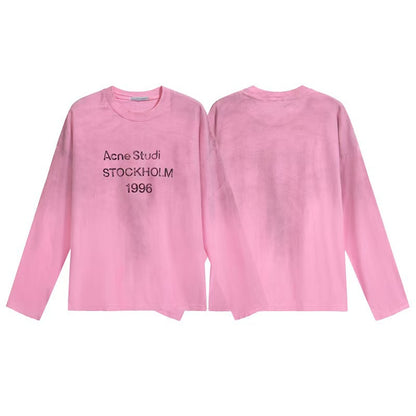 VARIANT_IMAGE::3286 Pink | Vintage graphic long-sleeve T-shirt