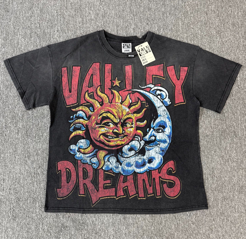 HD_ORIGINAL_20260813::#V112 | Washed vintage graphic T-shirt