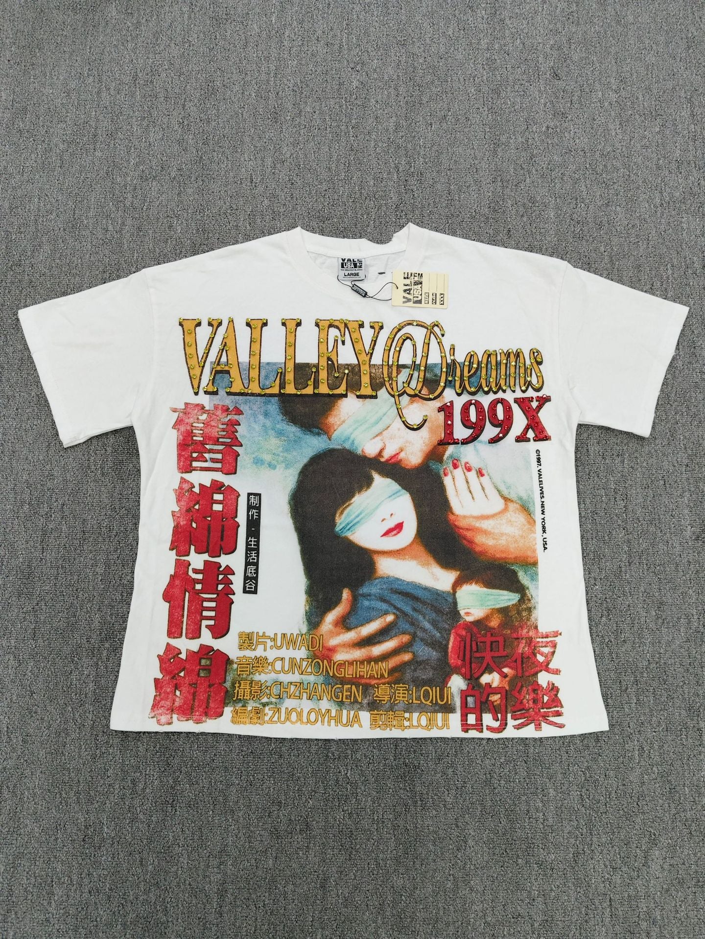 HD_ORIGINAL_20260813::#V62 | Washed vintage graphic T-shirt