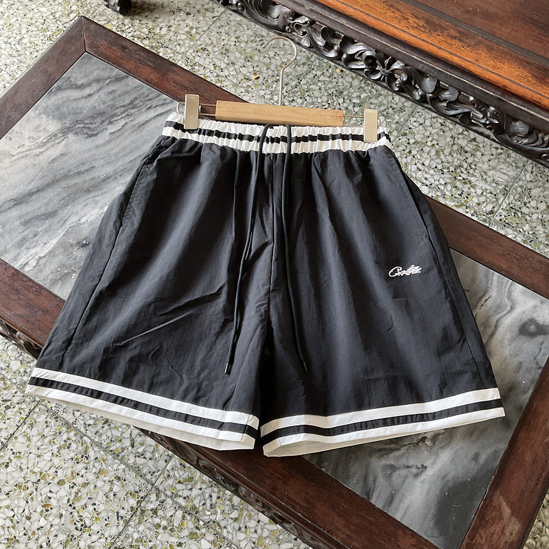 HD_VARIANT_IMAGE::L2012 Black | Alcatraz graphic cotton Bermuda shorts