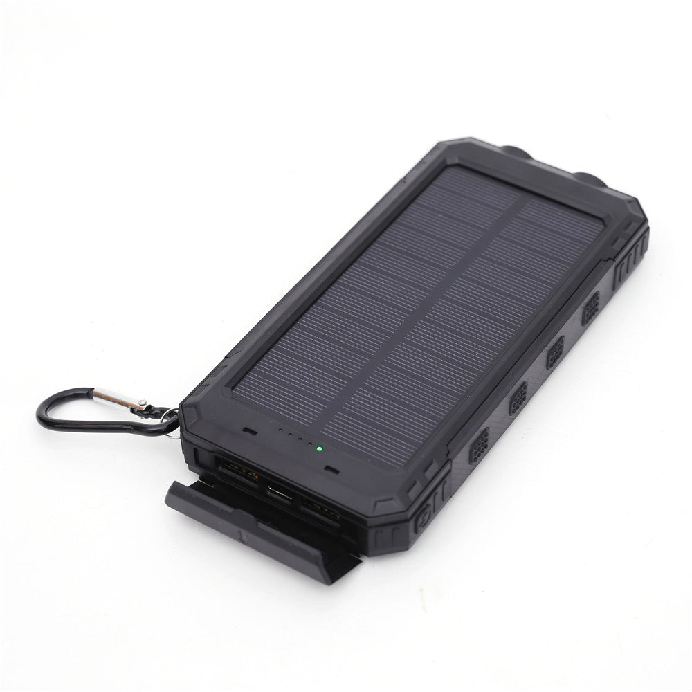 Waterproof Solar Mobile Power Supply 20000MAh Compass Mobile Phone Solar Charging Unit