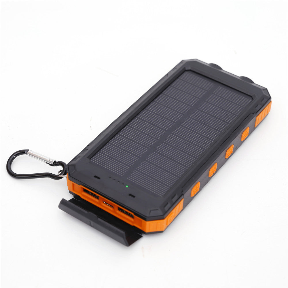 Waterproof Solar Mobile Power Supply 20000MAh Compass Mobile Phone Solar Charging Unit