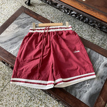 VARIANT_IMAGE::L2012 Red | Alcatraz graphic cotton Bermuda shorts