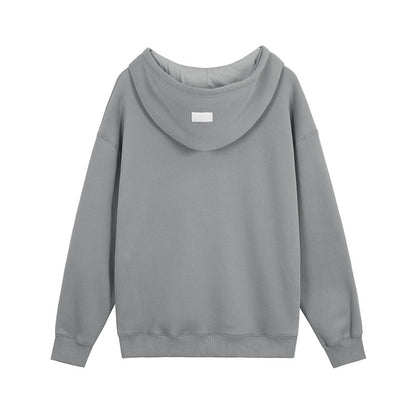 Fog Three-Party Collaboration Double Hoodie Sweatshirt 400g Heavyweight Fleece Cotton Loose Jacket for Men